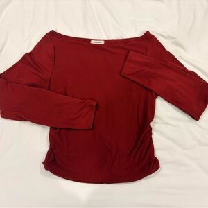 Elegant Red Women's Top